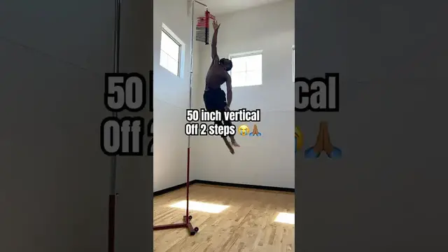 'Video thumbnail for 50 Inch Vertical Jump Training'