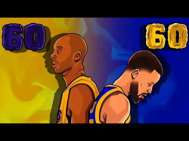'Video thumbnail for heatcheck: steph curry joins kobe in 60+ point game club'