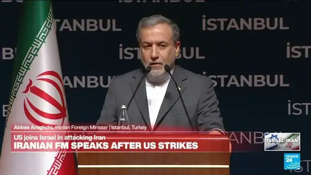 'Video thumbnail for Iranian FM says US ‘responsible for the consequences of its act of aggression’'