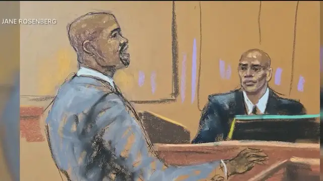 'Video thumbnail for Jury views 'freak-off' videos in Diddy trial'