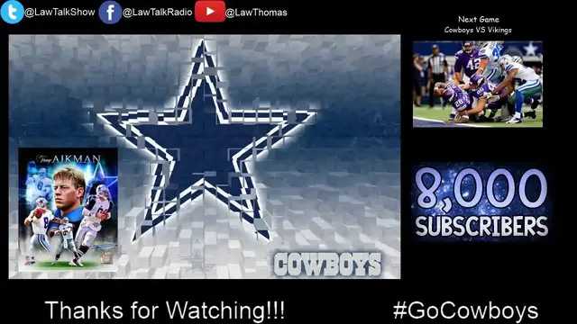'Video thumbnail for law nation sports: troy aikman on dak prescott, cowboys, and nfl schedule'