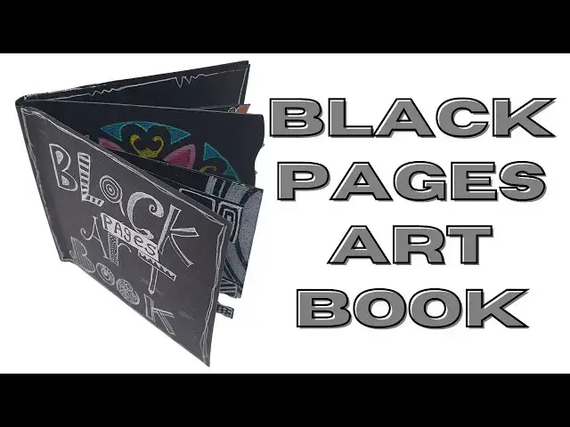 'Video thumbnail for Black Pages Art Book'