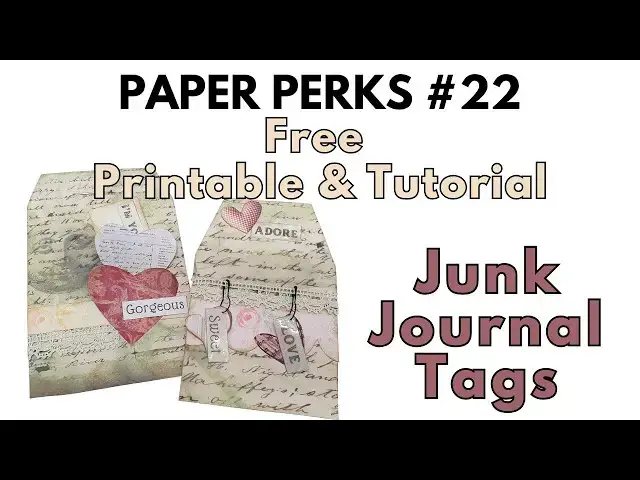 'Video thumbnail for Paper Perk #22 - How to Make Valentine Tags'