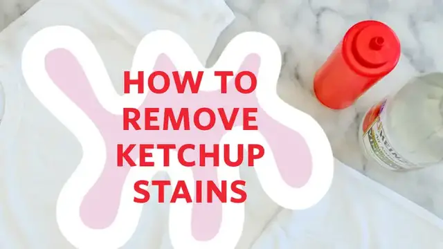 'Video thumbnail for How to Remove Ketchup Stains from Clothing'