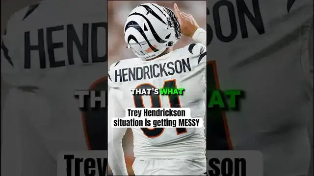 'Video thumbnail for (183) trey hendrickson bengals contract dispute: can a deal be reached?'