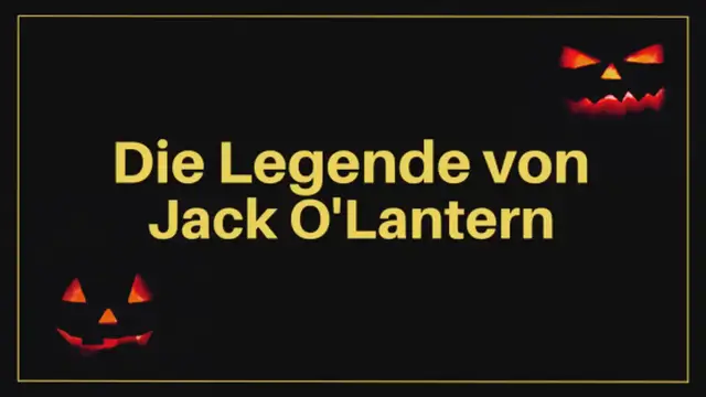 'Video thumbnail for Die Halloween-Legende von Jack O’Lantern'