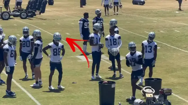 'Video thumbnail for Law Nation Sports: dallas cowboys wrs and tes catching drills'