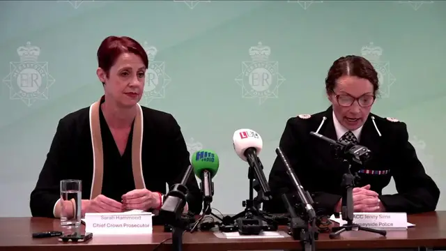 'Video thumbnail for Watch in full: Police make announcement after Liverpool car ramming'