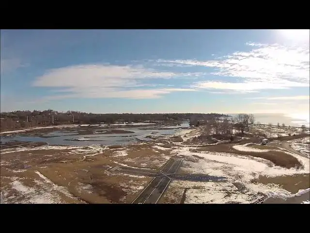 'Video thumbnail for Sherwood Island Aerial Footage from Blade 350 QX3 AP CGO2'