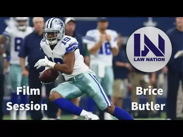 'Video thumbnail for law nation sports: brice butler film session - nfl wide receiver analysis'