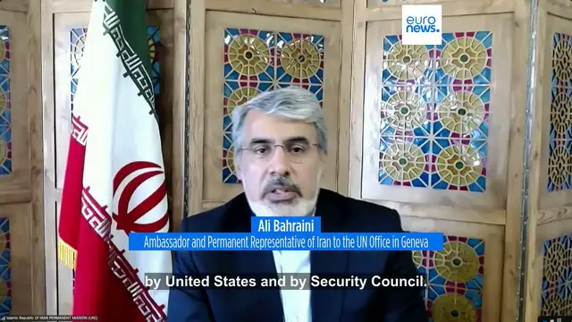 'Video thumbnail for Europe partly to blame for Iran-Israel conflict, Iran's UN ambassador tells Euronews'