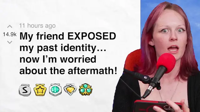 'Video thumbnail for My friend EXPOSED my past identity… now I’m worried about the aftermath! r/BORUpdates | Reddit Stories'