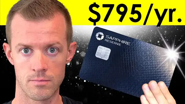 'Video thumbnail for mark reese // credit & finance: new chase sapphire reserve revealed! annual fee, earning points & travel benefits'