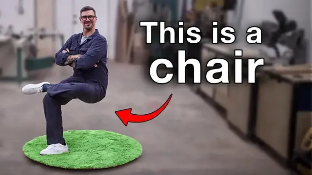 'Video thumbnail for I Built 5 Impossible Optical Illusion Chairs'