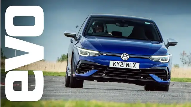 'Video thumbnail for Volkswagen Golf R | evo Hot Lap'