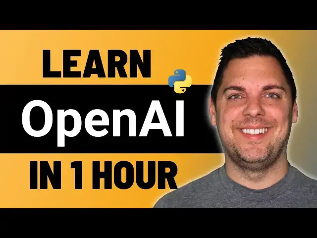 'Video thumbnail for OpenAI API Explained: Learn GPT, Codex, Fine-Tuning & Zero-Shot Classification Using Python'