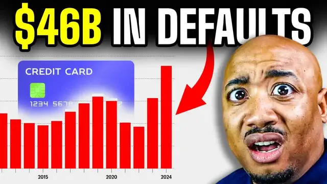 'Video thumbnail for orlando miner: credit card defaults explode! navigating debt, interest rates, and the 2025 forecast'