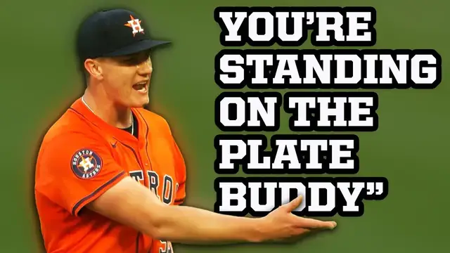 'Video thumbnail for Zach Neto was fired up after getting hit by a pitch despite standing close to the plate, a breakdown'