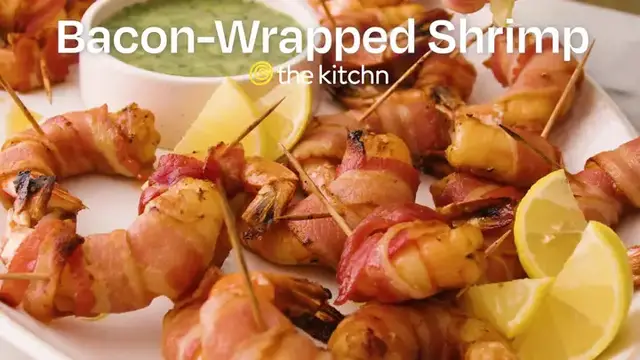 'Video thumbnail for Bacon-Wrapped Shrimp'
