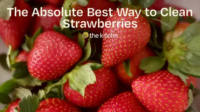 'Video thumbnail for The Very Best Way to Clean Strawberries'