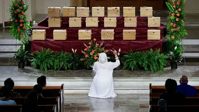 'Video thumbnail for Skulls of 19 African Americans returned to New Orleans after 140 years'