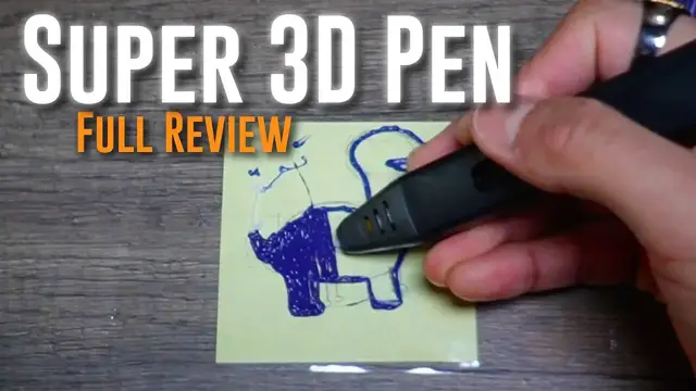 'Video thumbnail for Everything To Know About The MYNT3D Super 3D Pen'
