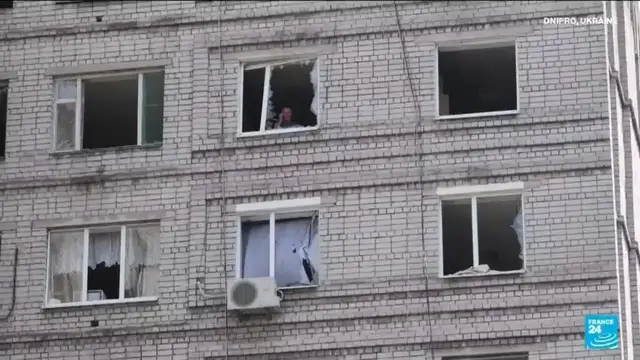 'Video thumbnail for Russian strikes kill 19 in Ukraine region as Zelenskyy seeks more Western help'