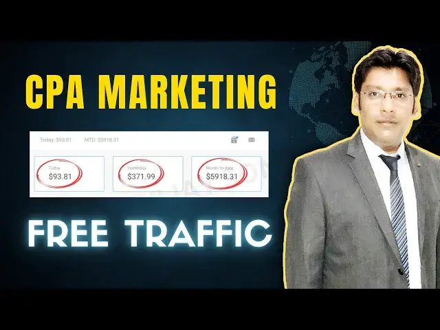'Video thumbnail for CPA Marketing Beginner Guide | Make Money CPA Affiliate Marketing | Free Traffic Hindi Tutorial 2024'