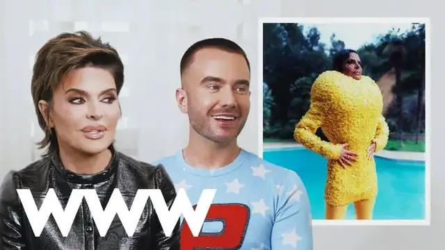 'Video thumbnail for Lisa Rinna And Danyul Brown | Behind The Looks | Who What Wear'