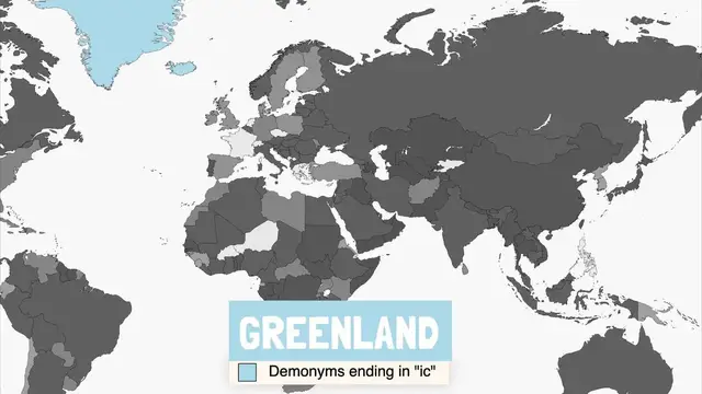 'Video thumbnail for Why It's "American" & Not "Americanese" - How Countries' Demonyms Work'