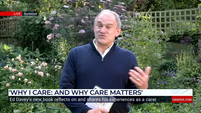 'Video thumbnail for Ed Davey reflects on his life as a carer in candid GB News discussion'