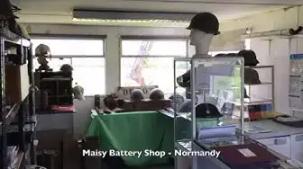 'Video thumbnail for Maisy Battery - Normandy Shop - Full of Militaria!'