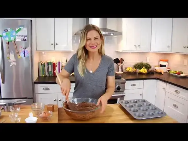 'Video thumbnail for Chocolate Zucchini Muffins   Gluten Free Muffin Recipe720P HD'