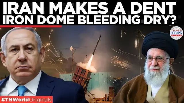 'Video thumbnail for Iran’s Offensive Overwhelms Israel’s Iron Dome | Times Now World'