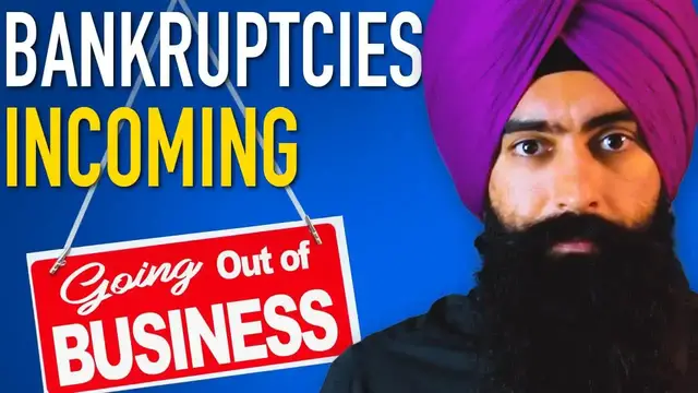 'Video thumbnail for minority mindset: more bankruptcies ahead? analyzing the economic shift, inflation, and consumer debt'