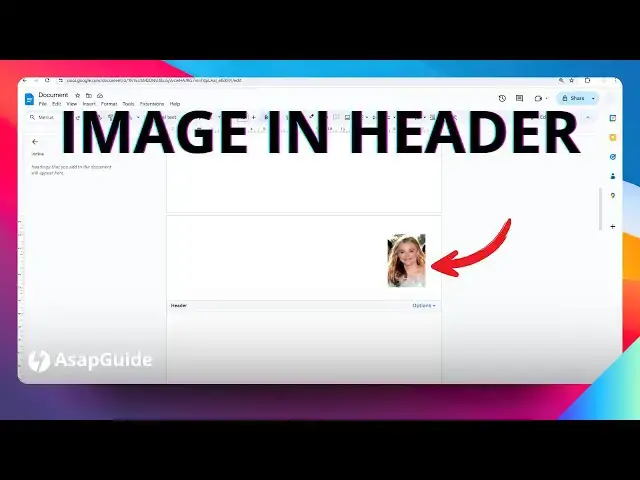 'Video thumbnail for How to Add a Picture to a Header in Google Docs'