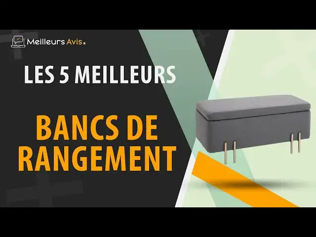 'Video thumbnail for ⭐️ MEILLEUR BANC DE RANGEMENT - Comparatif 2024'