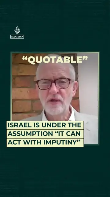 'Video thumbnail for Israel is under the assumption “it can act with impunity”'