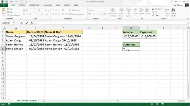 'Video thumbnail for How to use the TEXT Function in Excel'