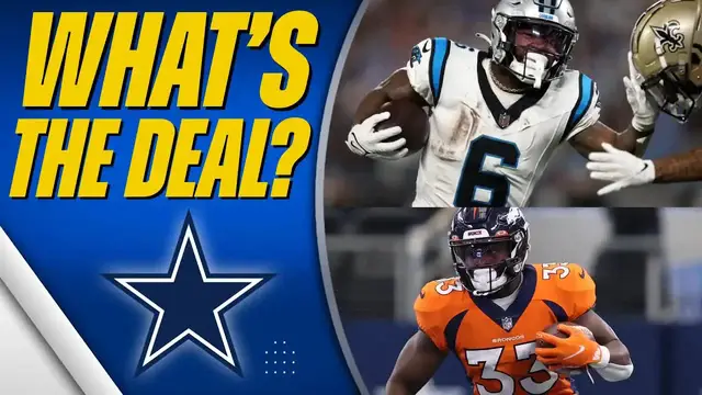 'Video thumbnail for a to z sports dallas: cowboys' running back room faces scrutiny after OTAs'