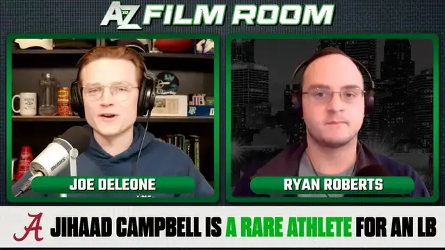 'Video thumbnail for Alabama LB Jihaad Campbell Scouting Report | 2025 NFL Draft Analysis'
