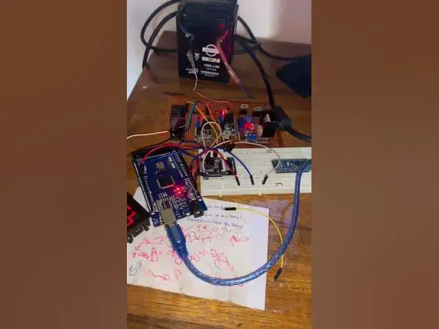'Video thumbnail for Serial communication between esp32 cam and arduino  robotic car. #electronics #esp32cam #arduino'