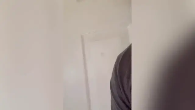'Video thumbnail for Grandma Photobombs Call Without Realizing It's Soldier Grandson'