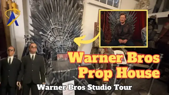 'Video thumbnail for WB Prop House During TCM Classic Films Tour - Warner Bros. Studio Tour Hollywood'