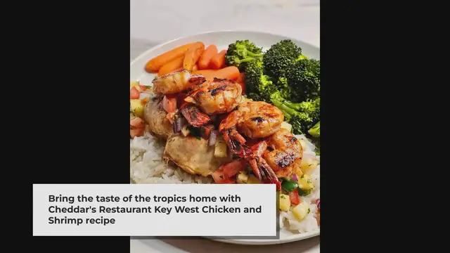 'Video thumbnail for Cheddar's Key West Chicken and Shrimp Copycat Recipe'