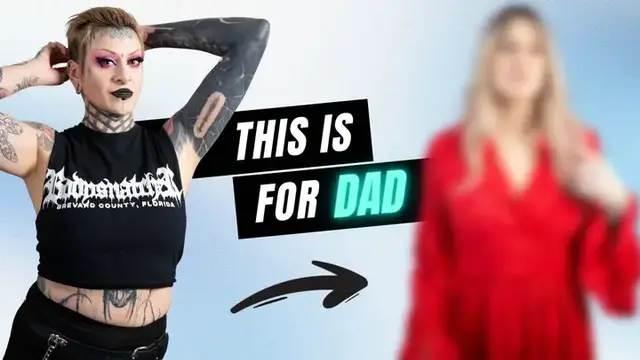 'Video thumbnail for I'm Removing My Tatts In Tribute To My Dad | TRANSFORMED'