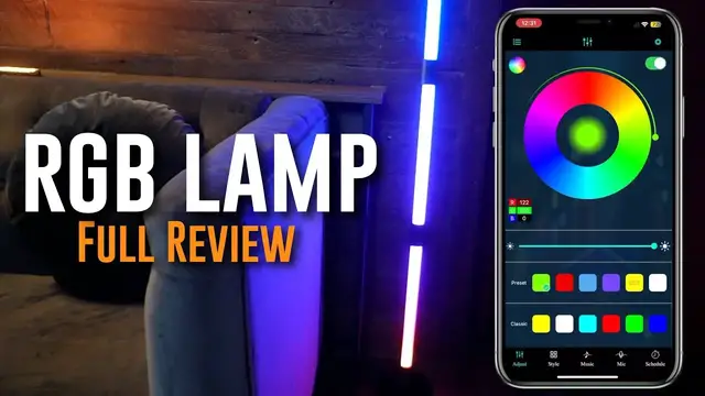 'Video thumbnail for Everything To Know About The Kingtop RGB Corner LED Lamp'