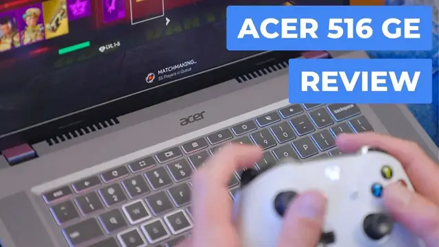 'Video thumbnail for Acer Chromebook 516 GE Review: Great Gaming, Great Productivity'