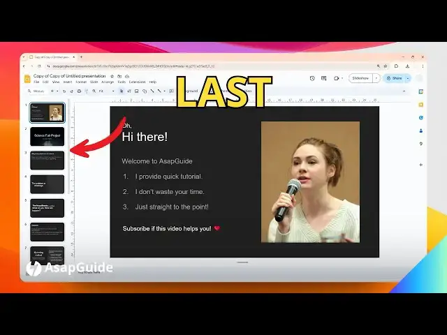 'Video thumbnail for How to Move a Slide to the End in Google Slides'