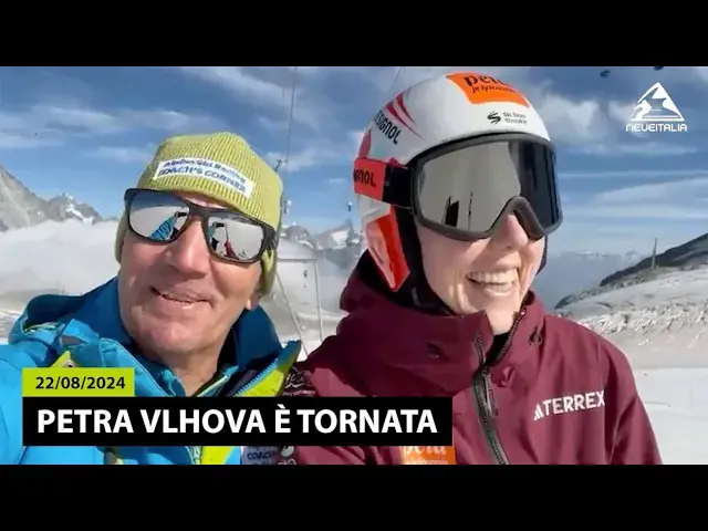 'Video thumbnail for Petra Vlhova è tornata - 22.08.24 Zermatt-Cervinia'